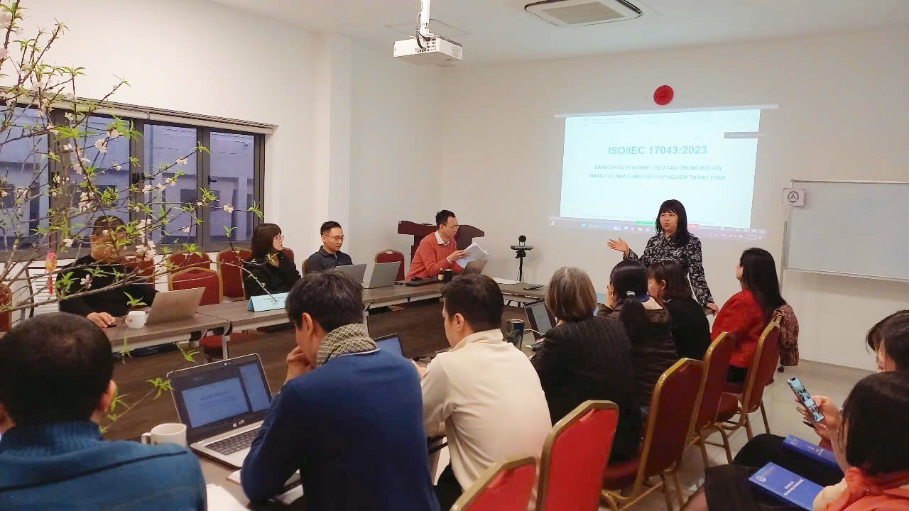 National Accreditation Bureau organizes a training course on ISO/IEC 17043:2023 standard update for staff and personnel