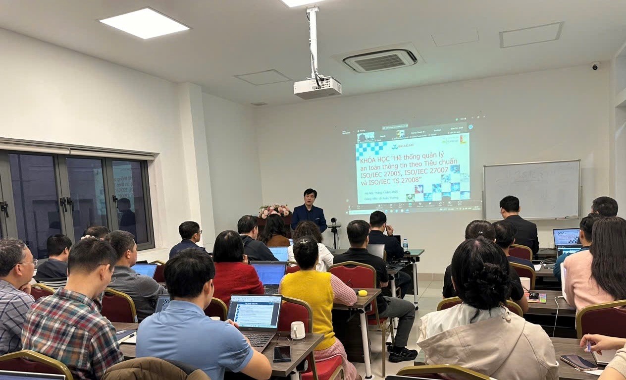 National Accreditation Bureau organized a training program on “Information Security Management System based on ISO/IEC 27005, ISO/IEC 27007, and ISO/IEC TS 27008”