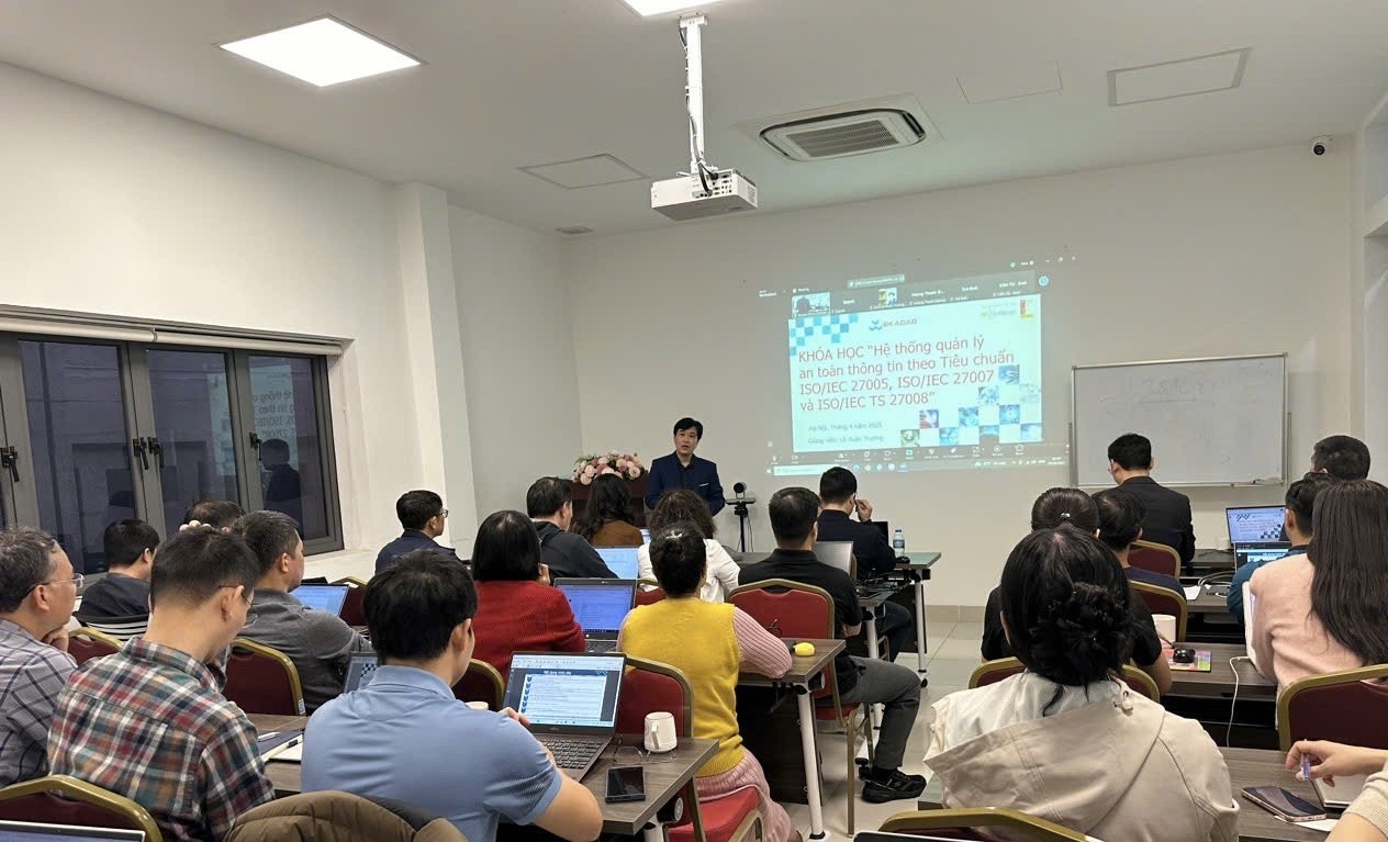 National Accreditation Bureau organized a training program on “Information Security Management System based on ISO/IEC 27005, ISO/IEC 27007, and ISO/IEC TS 27008”